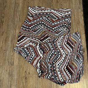 Wet Seal Women’s Printed Long Maxi Skirt